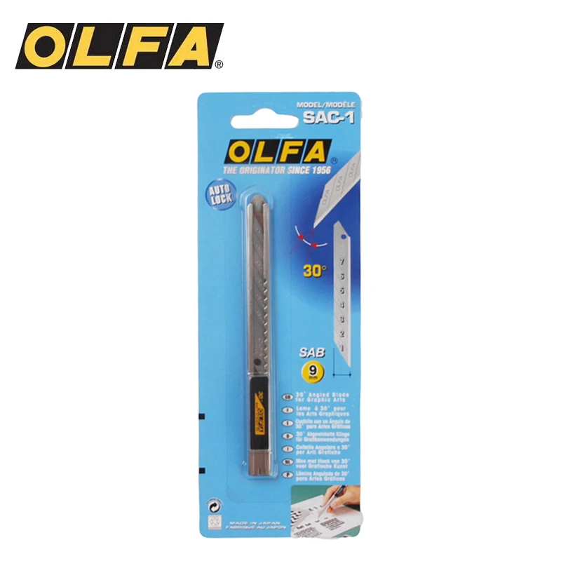 Woodworking Wallpaper - OLFA SAC-1(141B) 9 мм, нож с